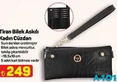 TİRAN BİLEK ASKILI KADIN CÜZDAN fiyat ve kampanya bilgisi